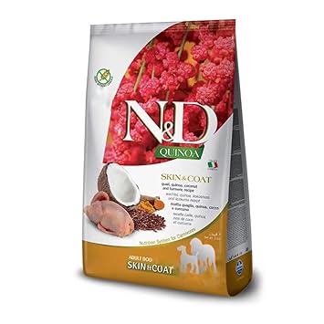 N&D Quinea Skin & Coat Quail Adult Dry Dog Food