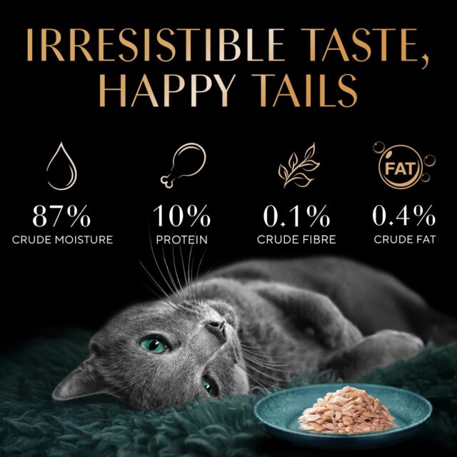 Sheba Rich Premium Adult (1+ Years) Wet Cat Food, Fish with Sasami Flavour, 35 g Pouch - Image 4