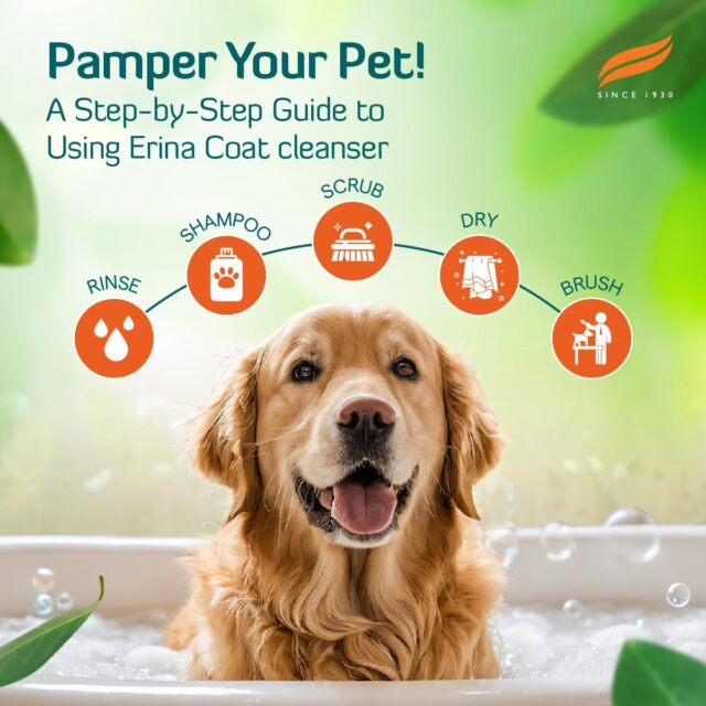 Himalaya Erina Coat Cleanser for Dogs & Cats, 200 ml - Image 6