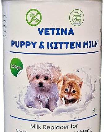 Vetina Puppy & Kitten Powder Milk for Newborn, 200g