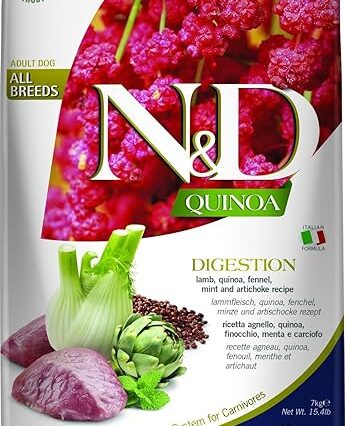 N&D Quinoa Digestion Lamb Adult Dog Dry Food