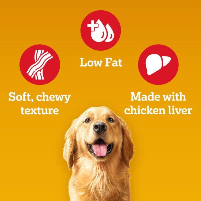 PEDIGREE MEAT JERKY Grilled Liver Adult Dog Treat, 80g - Image 3