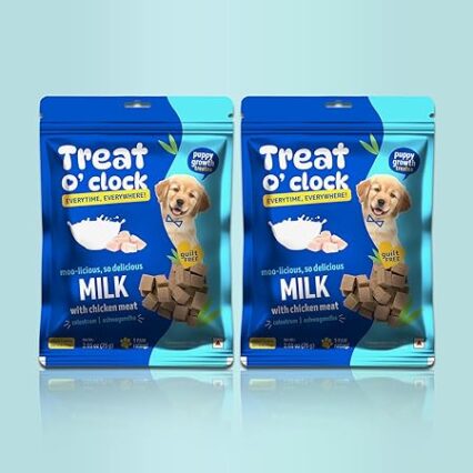 Natural Remedies Treat O'clock Milk with Chicken Meat Treats- 75 gm (Pack of 2)