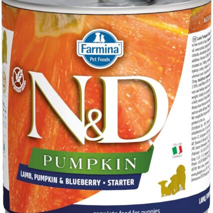 N&D Pumpkin Lamb Starter Puppy, 285g Dog Wet Food