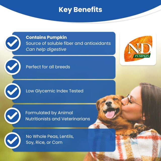 N&D Pumpkin Chicken Starter Puppy Dry Dog Food - Image 2