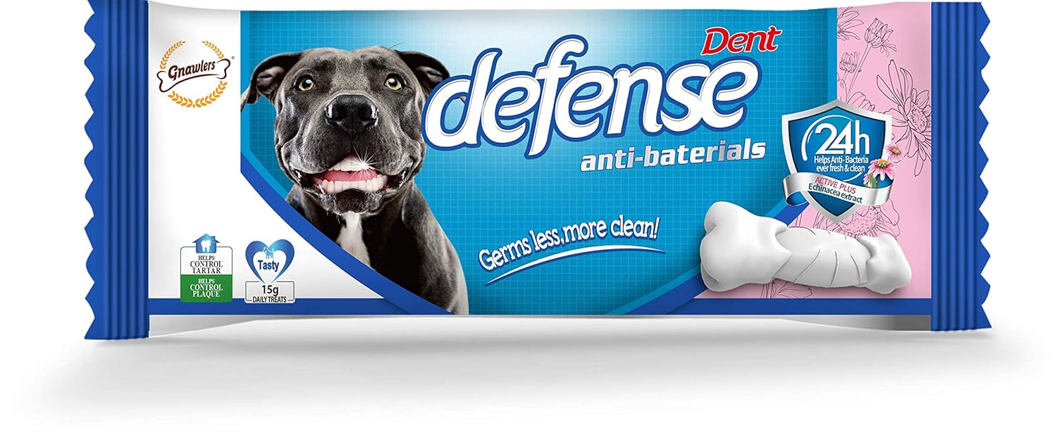 Gnawlers Dent Defense Dental Care Chew Bones For Dogs 48 Pc - Image 2