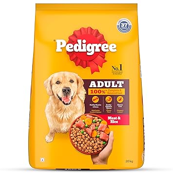 PEDIGREE Meat and Rice Flavour Dog Dry Food