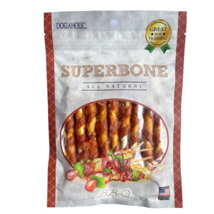 Superbone BBQ Stick Dog Treats (9 IN 1)