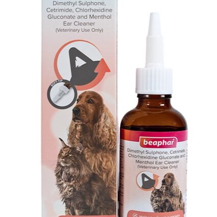 Beaphar Ear Cleaner for Dogs & Cats, 50ml