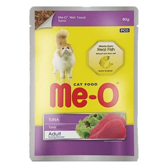 Me-O Tuna Adult Cat Wet Food, 80g - Image 2