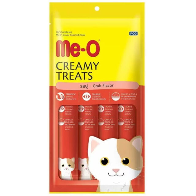 Me-O Creamy Crab Cat Treats,60g (4Pc) - Image 2
