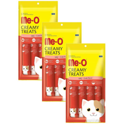 Me-O Creamy Crab Cat Treats,60g (4Pc)