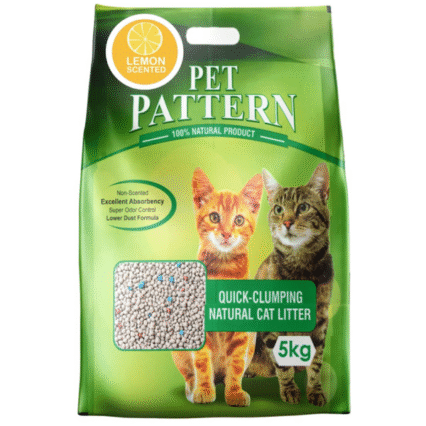 Pet Pattern Cat litter Lemon, 5 kg