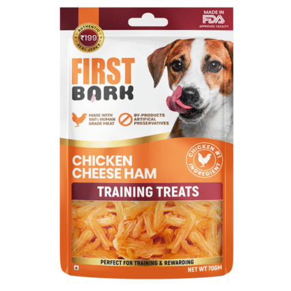 First Bark Duck Training Cubes Jerky Dog Treat. 70 gm