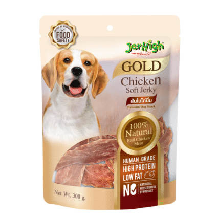 JerHigh KSY Chicken Soft Jerky Dog Treats, Human Grade - 300 g