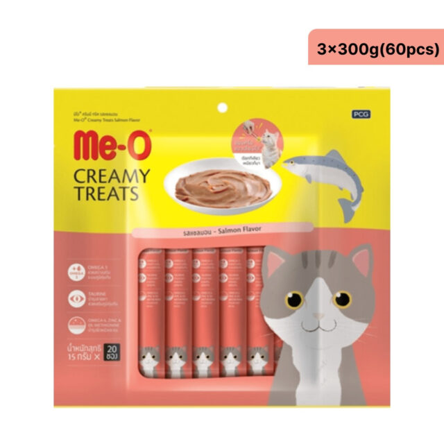 Me-O Creamy Salmon Cat Treats, 300g