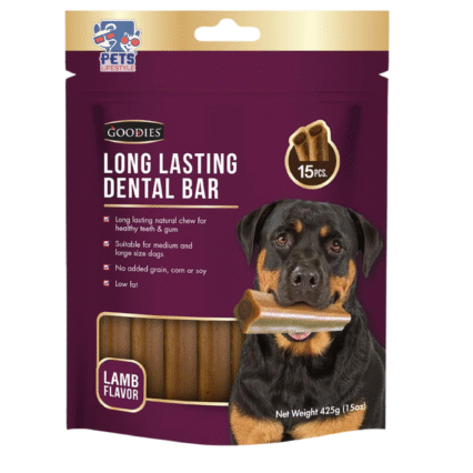Goodies Long Lasting Dental Bar (15 in 1) - Lamb Flavor for Dogs