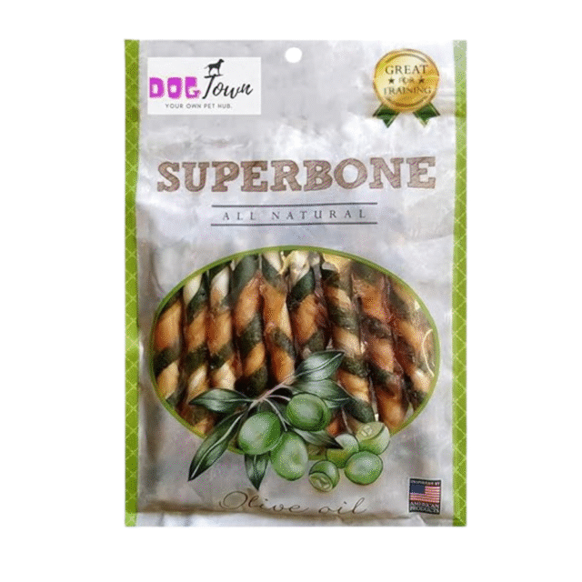 Superbone Olive Oil Stick Dog Treats (9 IN 1)