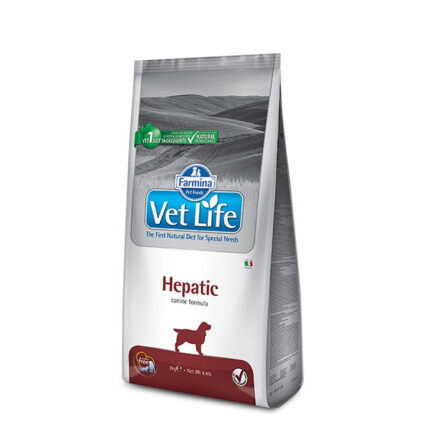 Farmina Vet Life Natural Diet Hepatic Dry Dog Food, 2Kg