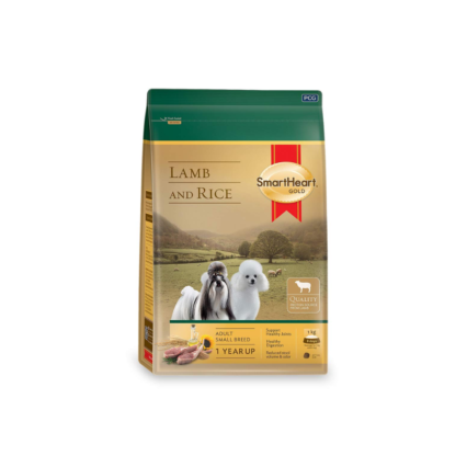 SmartHeart Gold Lamb & Rice Adult Small Breed Dry Dog Food