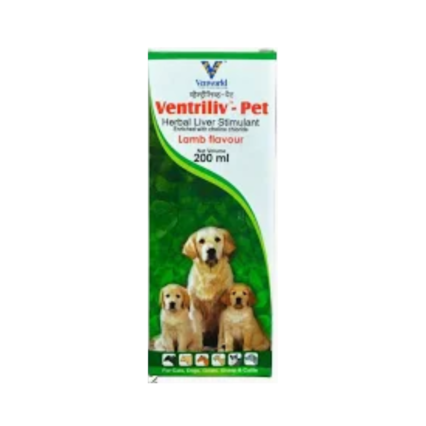 Venky's Ventriliv Pet - Liver Supplement, 200 ml (Pack of 2)