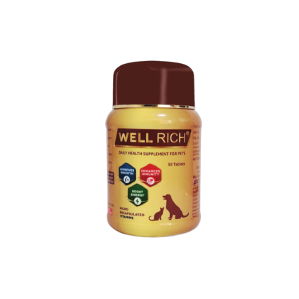 Skyec Advanced Well Rich Daily Health Supplement for Pets, 30 Tablets