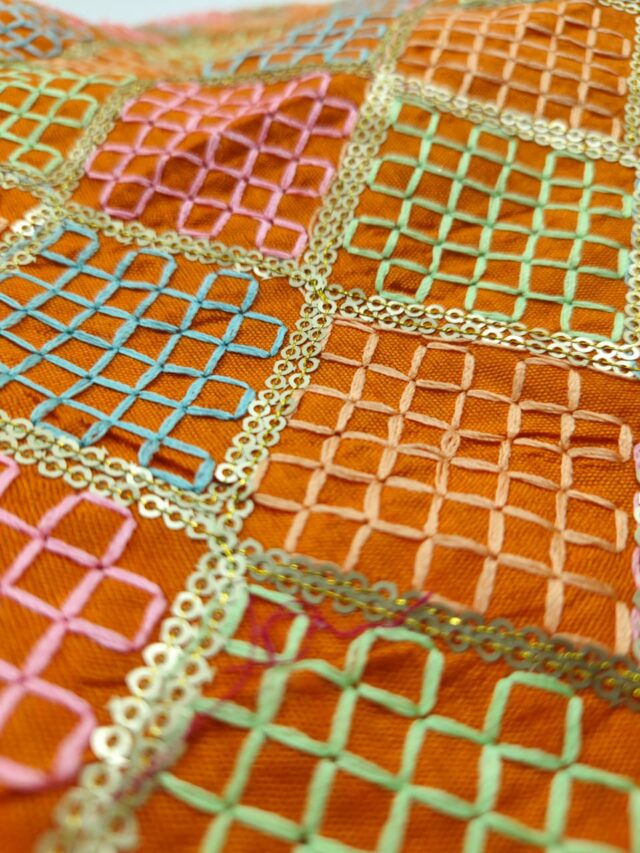 Furrfab Festive Wear Orange Color Dog Sherwani - Image 4