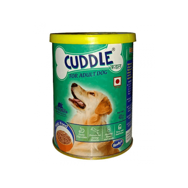 Venk's Cuddle Adult Dog Wet Food Chicken 400g