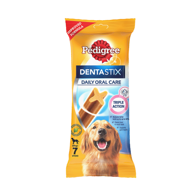 PEDIGREE DENTASTIX Dog Treat Oral Care for Adult Large Breed, 270g
