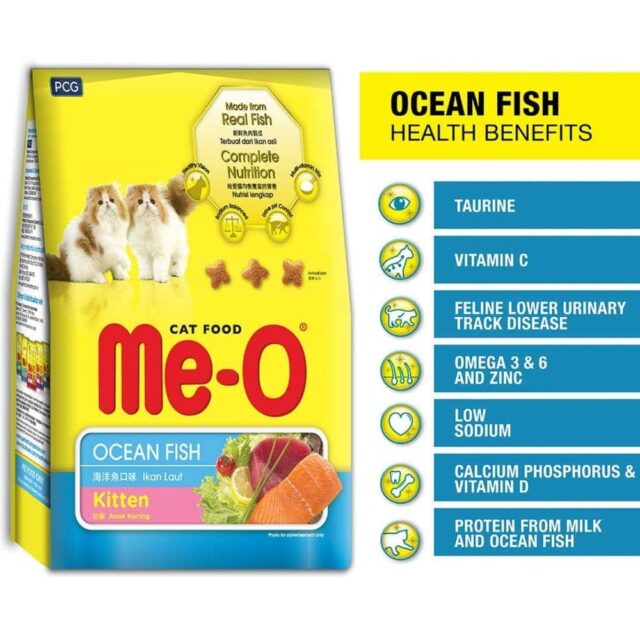 Me-O Ocean Fish Kitten Cat Dry Food - Image 2