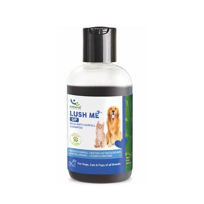 Natural Remedies Lush Me Up Mild Anti-Hairfall Shampoo for Dogs, Cats, 90 ml (Pack of 2)