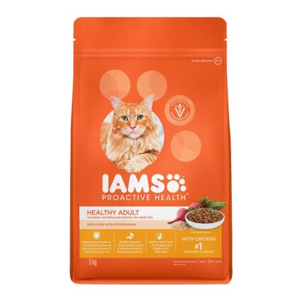 IAMS Proactive Health Healthy Adult With Chicken