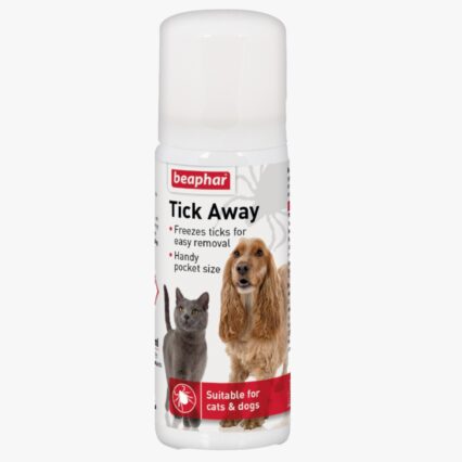 Beaphar Tick Away Spray for Dogs & Cats, 50ml