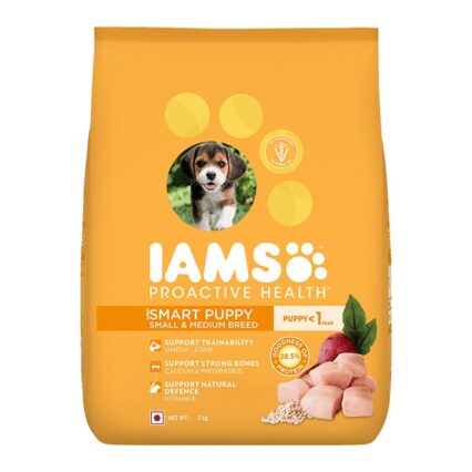IAMS Puppy Small and Medium Breed Dogs Dry Dog Food