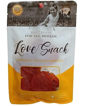 Rena Love Snack Chicken Coins Dog Treat, 85g