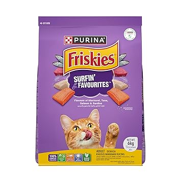 Purina Friskies Adult Surfin' Favourites Dry Cat Food