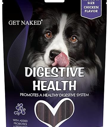 Get Naked Digestive Health Chicken Flavour Dog Treat, 176g