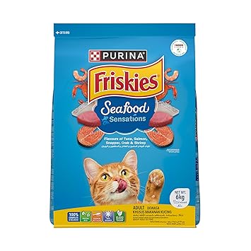 Purina Friskies Adult Seafood Sensations Dry Cat Food