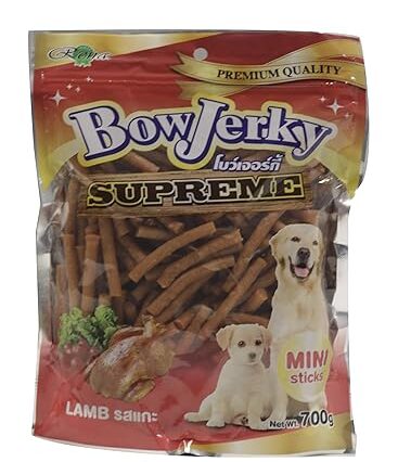 BowJerky Lamb Mini Sticks Dog Treat, 700g