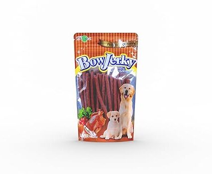 BowJerky Liver Sticks Dog Treat, 200 gm