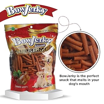 BowJerky Lamb Mini Sticks Dog Treat, 700g - Image 3