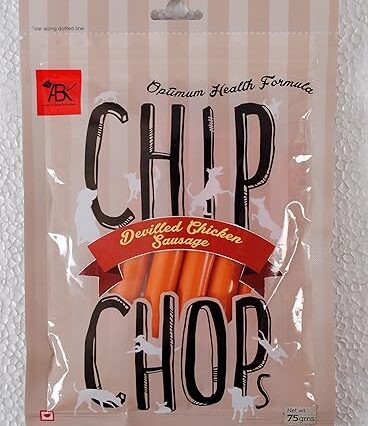 Chip Chops Chicken Sausages Dog Snacks, 75g