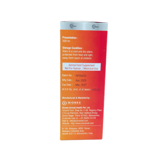 Bionex Ofurr Tonic Supplement for Hair & Skin Coat, 200ml - Image 2