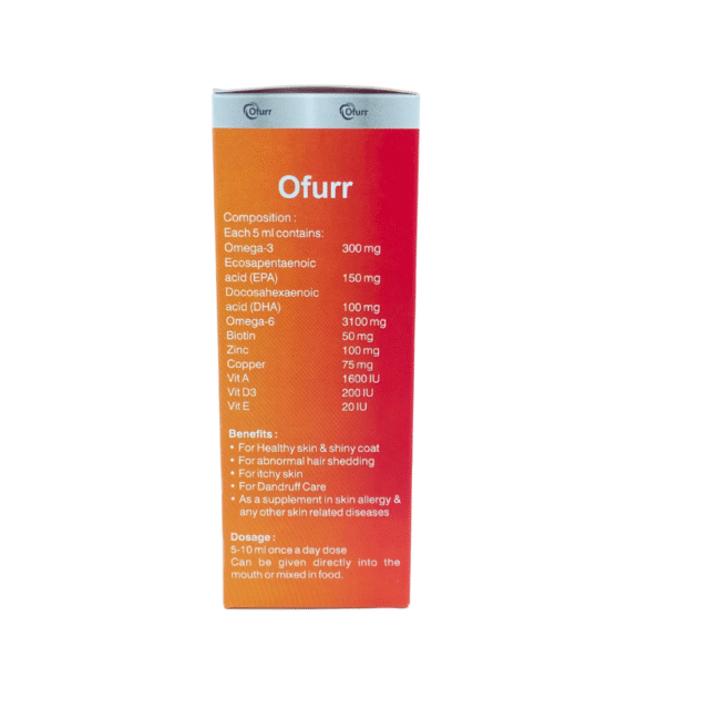 Bionex Ofurr Tonic Supplement for Hair & Skin Coat, 200ml - Image 3