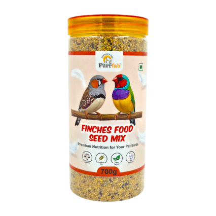 Furrfab Finches Food Seed Mix, 700g | 100% Natural & Balanced Nutrition for Finches