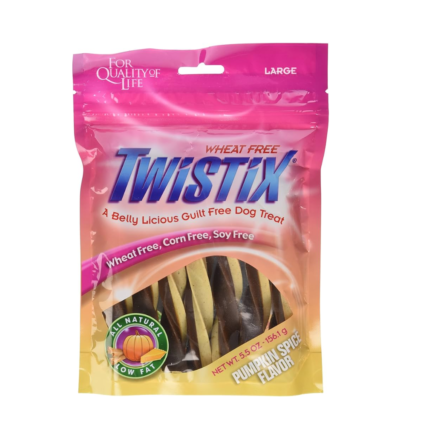 NPIC Twistix Pumpkin Spice Flavour Dog Treat, 156g