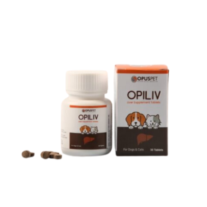 Opuspet Opiliv Tablet for Dogs & Cats (30 Tab)