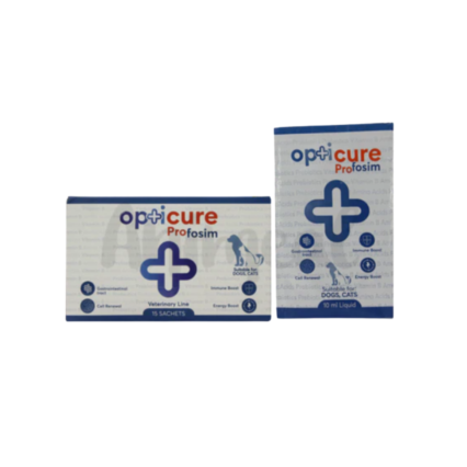 Opuspet Opticure Profosim Sachet for Cats & Dogs 15Pc (Pack of 2)