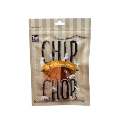 Chip Chops Roast Chicken Strips Dog Treat, 70g (Pack of 3)