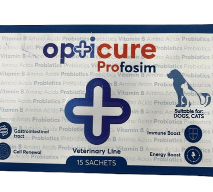 Opuspet Opticure Profosim Sachet for Cats & Dogs 15Pc (Pack of 2)